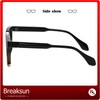 Breaksun Fashion Square Sunglasses for Women Men Trendy Classic Square