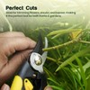 Ergonomic Compact Bypass Pruner – Heavy Duty Rust-Resistant Garden Secateurs