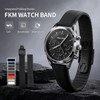 ULLCHRO FKM Rubber Watch Strap 20mm, Quick Release Watch Band