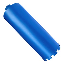 LCubro 3.5" Wet Core Drill Bits for Cured Concrete with Rebar Brick Blonck Masonry etc 15.75" Drilling Depth ，1-1/4-7”Thread 10mm Diamond Segment Height，Wet Use Only