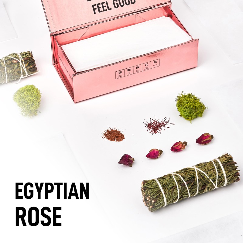 Laundry Sauce - Laundry Dryer Sheets (Egyptian Rose), Luxury Fragrance,