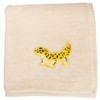 World Shoji 109639 Handkerchief, Animal Handkerchief, Leopard Lizard
