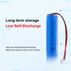 CWUU 3.7V 2600mAh Rechargeable Battery with XH-2.54 Plug for Electronic
