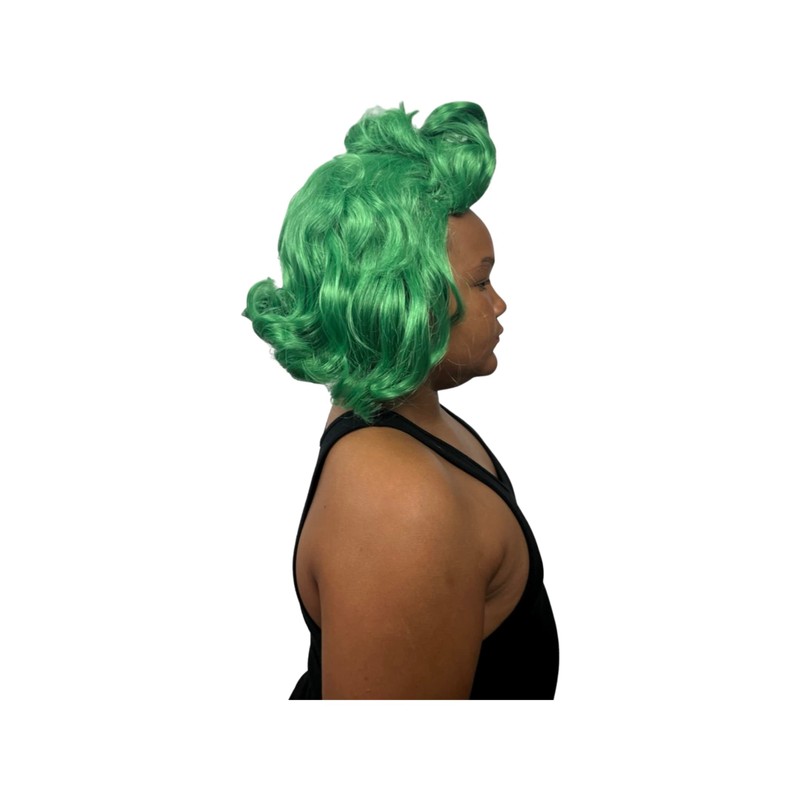 Peluca Oompa Loompa (verde) Talla única