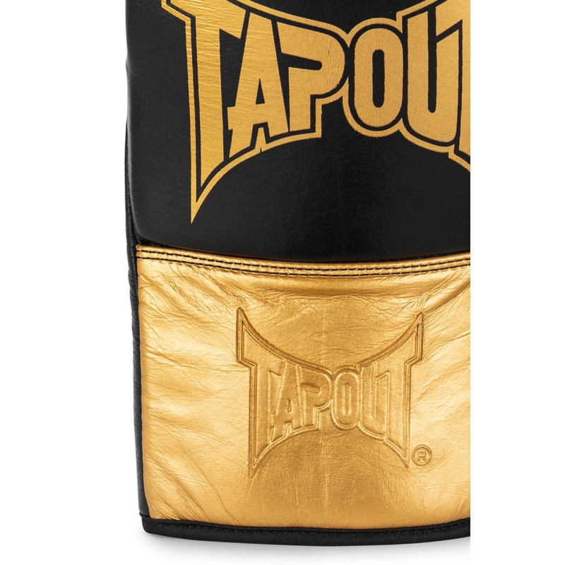 Tapout Lockhart 960011 Leather Boxing Gloves 08 oz R Black