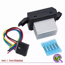 Unbranded Heater Blower Motor Resistor W/Plug For Chevy Malibu Pontiac G6 Saturn Aura New