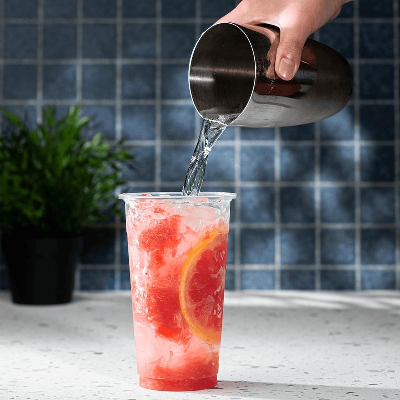 KARAT [1,000-2,000 pcs] Karat PP Plastic U-Rim Cold Cups (95mm)-8.5,12,16,24oz