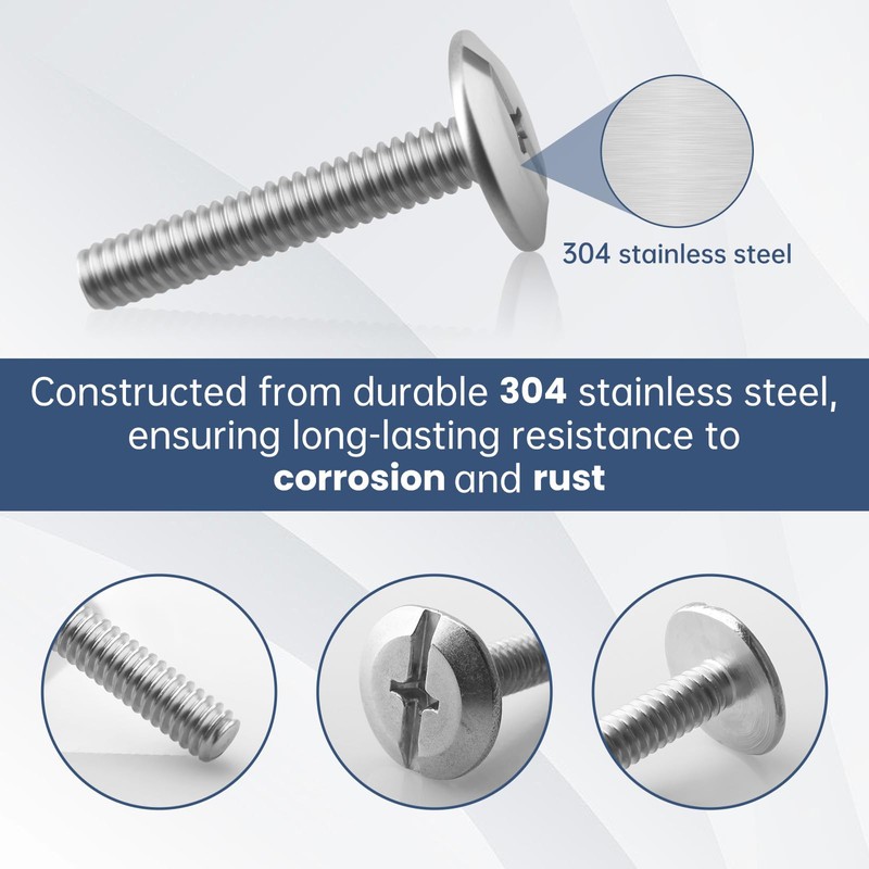 Combo Sidewalk Bolt, Hurricane Anchor for Metal, 25 Pack, 0.25”