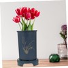 SUPVOX Resin Pottery Style Orchid Planting Pot Multi-Function Home Decor