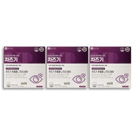 Chong Kun Dang Eye Health Project 365 Chazgi 600mg x 15 tablets x 2 units, 3 boxes / 종근당 눈건강 프로젝트365 차즈기 600mgx15정x2개입 3박스
