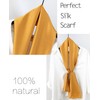 kcctoo 59” Long Silk Like Head Scarf Women's Fashion Square