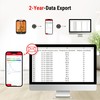 ThermoPro TP358 Bluetooth Thermometer for Room Temperature with Built-in Clock,