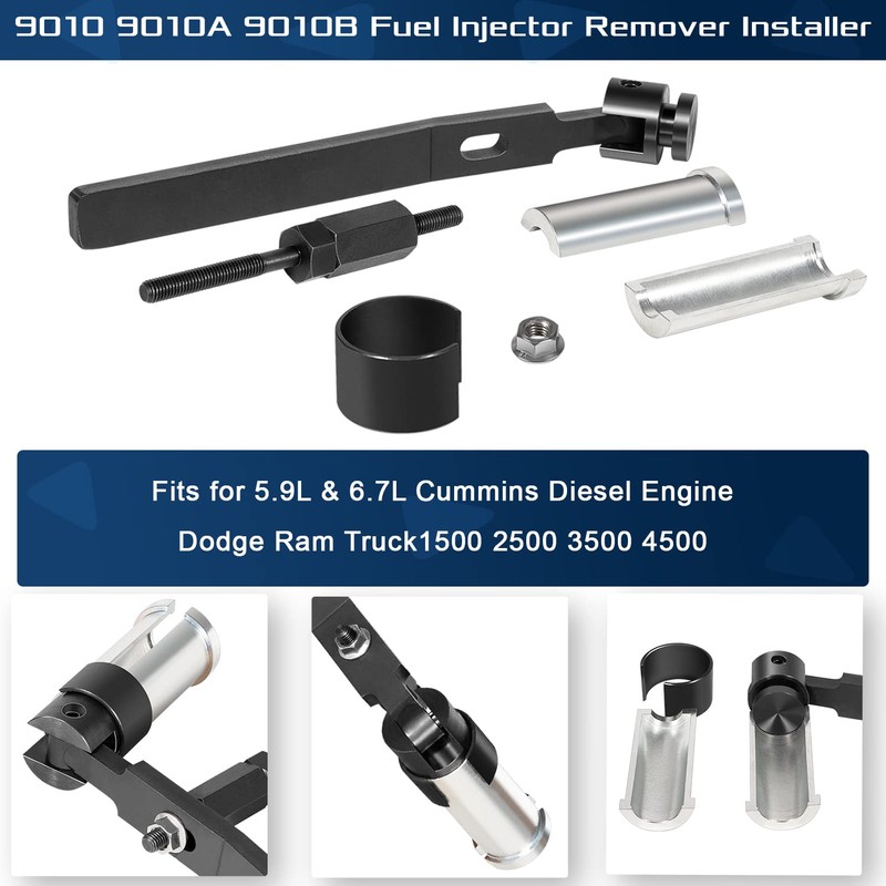 9010 Fuel Injector Remover Puller Fits for 5.9L & 6.7L