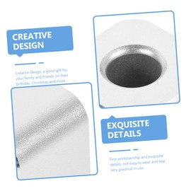 Operitacx 2 Pieces Metal Pen Storage Single Pen Stand Desk Pen Stand For Office Home School