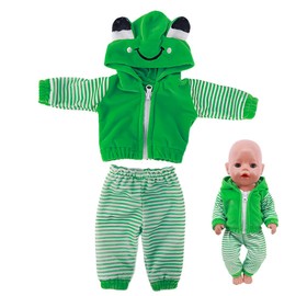 HAMKU Baby Clothing Doll Clothes for Baby Dolls Baby Clothes Doll Clothes for Baby Dolls Clothing Outfits for Baby Dolls for 35-45 cm Newborn Baby Dolls (C)