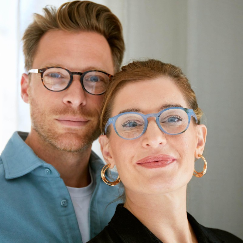 OPULIZE Zen Reading Glasses 4 Pack Cool Round Frame Spring