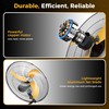 CAMMOO 20 inch Wall Mount Fan Oscillating, Extended 3.3ft Wired