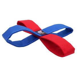 American Dog Tug N’ Toss – Durable Fetch & Tug Dog Toy Made in USA from Pet-Safe, Machine-Washable 1680 Nylon Ballistic Material for Bonding, Play Time, Mental Stimulation, Exercise, Training, & More