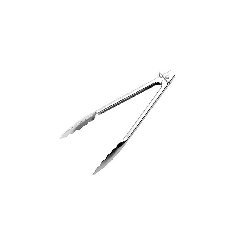 Chef Inox Stainless Steel Utility Tong with Clip, 300 mm