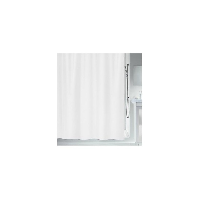 Spirella Primo Bioactive Collection, Textile Shower Curtain, 180 x 200,