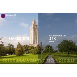 Galvanic Replacement Lenses for Oakley Twitch Sunglasses - 24k Polarized