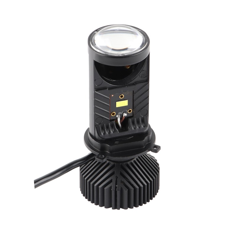 H4 Headlights Bulb Waterproof Aluminum LED Headlights Replacement for Automobile