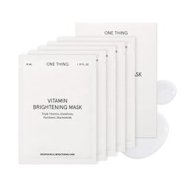 ONE THING Facial Sheet Mask, 1 Set (CICA Soothing Mask)