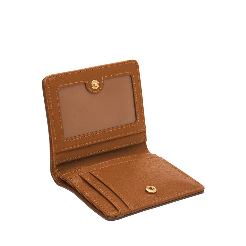 Fossil Women's Logan Bifold, brown