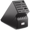 WÜSTHOF 17-Slot Black Knife Storage Block