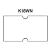 White Labels Without Tamper Proof Slits fit Avery Dennison®/ Sato®