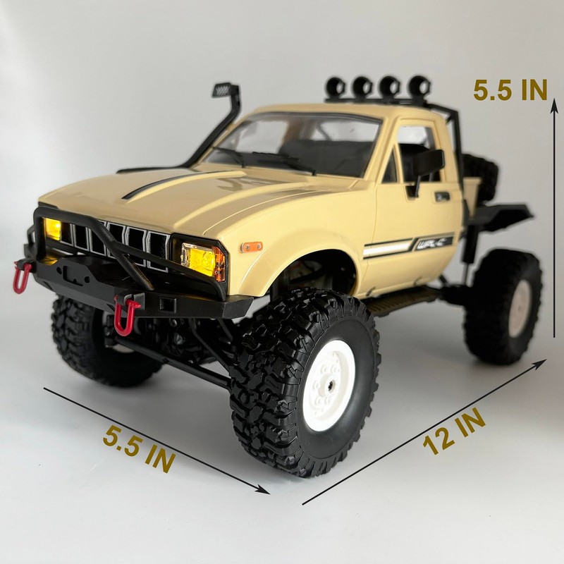 HLSFWDRIVE WPL C14 RC Truck 4x4 1/16 RC Crawler Off