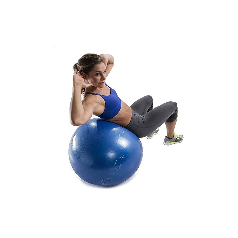 GoFit ProBall Stability Ball – Printed Exercise Ball for Yoga,