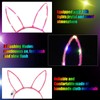 WILLBOND 40 Pcs Light up LED Bunny Ears Headband Glow
