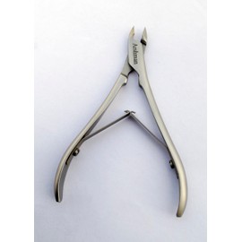 Cuticle Nippers Cuticle Clippers Trimmer Jaw Extremely Sharp Blades Stainless Steel Pusher Cutter Remover Pedicure Manicure Nail Nipper Tools with Double Spring