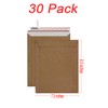 Bonfasvo Rigid Mailers 30 Pack 7.5 x 9.5 inches Brown