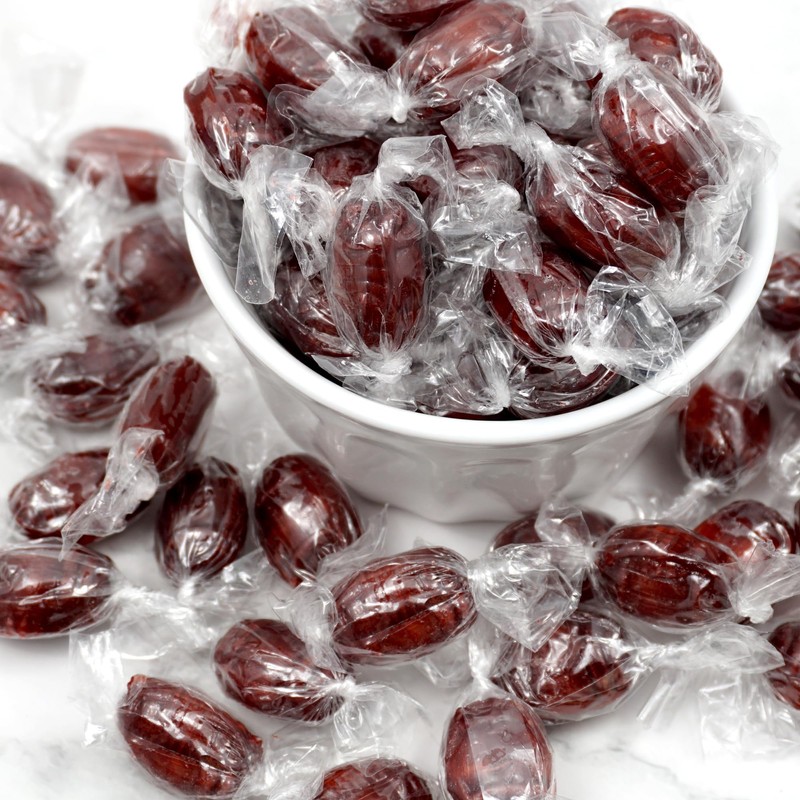 Root Beer Barrels Hard Candy - 1lb Bulk Bag (Approximately