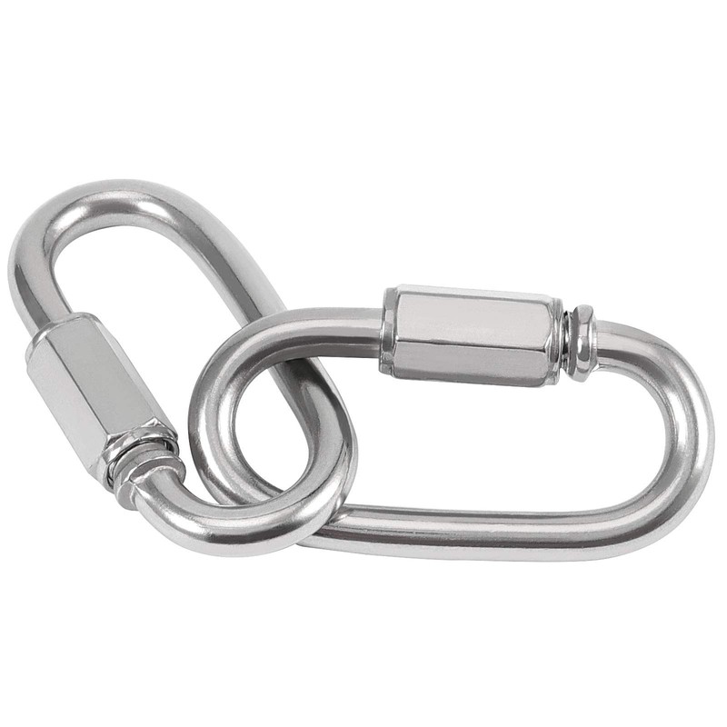 ZOENHOU 20 Pack M5 3/16 Inch Quick Link, 648 Lbs