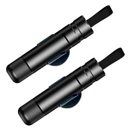 Sonicefit 2 Pack Car Window Hammer Glass Breaker Under Water, Window Glass Breaker with Seatbelt Cutter, Car Hammer Car Escape Tool, Hammer Car Window Breaker for Cars (Black)