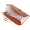 3 Pack 13 Pocket Check Bill Folder, Expandable Coupon Currency