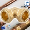 MS Clamping Ring Connector Angle 90° Screw Connection 18 x