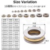 Pstyle. PST-158 Thrust Ball Bearings Set of 8 (Outer Diameter