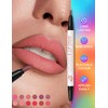 Erinde Lip Marker Waterproof Lip Liner - 2 Colours, Double