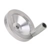 Hand Wheel Crank Handwheel Aluminum Alloy 0‑1mm Scale 80mm Diameter
