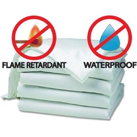 COMFORTNIGHTS, wipe clean Fully Fitted, Waterproof Mattress Protector Double Bed