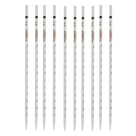 柴田科学 メスピペット スーパーグレード 中間目盛 カラーコード付 2mL 10入 (020010-2A)