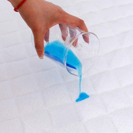 Waterproof Travel Cot Mattress Protector, Fits For 95x65cm Travel Cot Mattress, Ultra Soft Bamboo Terry Surface, Breathable and Easy Care