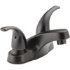 Peerless P299628LF-OB-M Choice, Two Handle Centerset Bathroom Faucet, Oil Bronze