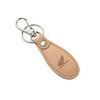 Honda Leather Oval Key Chain C (Beige) 0SYTN-79B-CF