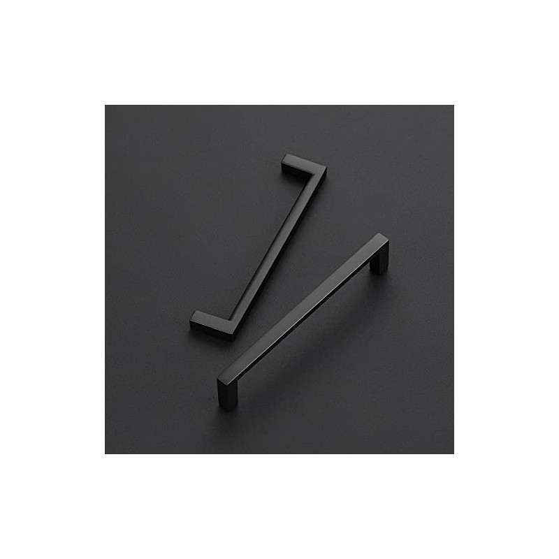 Ravinte 30 Pack Matte Black Cabinet Pulls, 5 Inch (128mm)