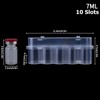 OrganiMax Refrigerator Storage Box – Peptide Vial Freezer Tube Container,